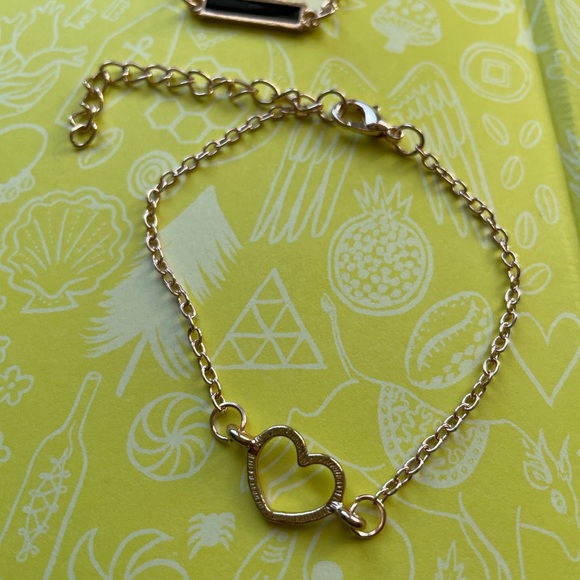 Boho heart bracelet set of 5 - Picture 4 of 5